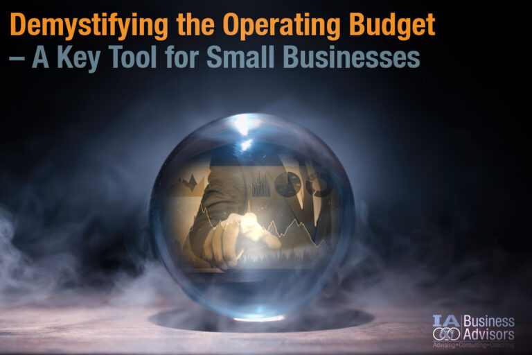 Operating budget consulting