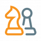 Strategic planning & growth icon
